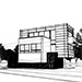 Rendering schizzo casa Beach Walk