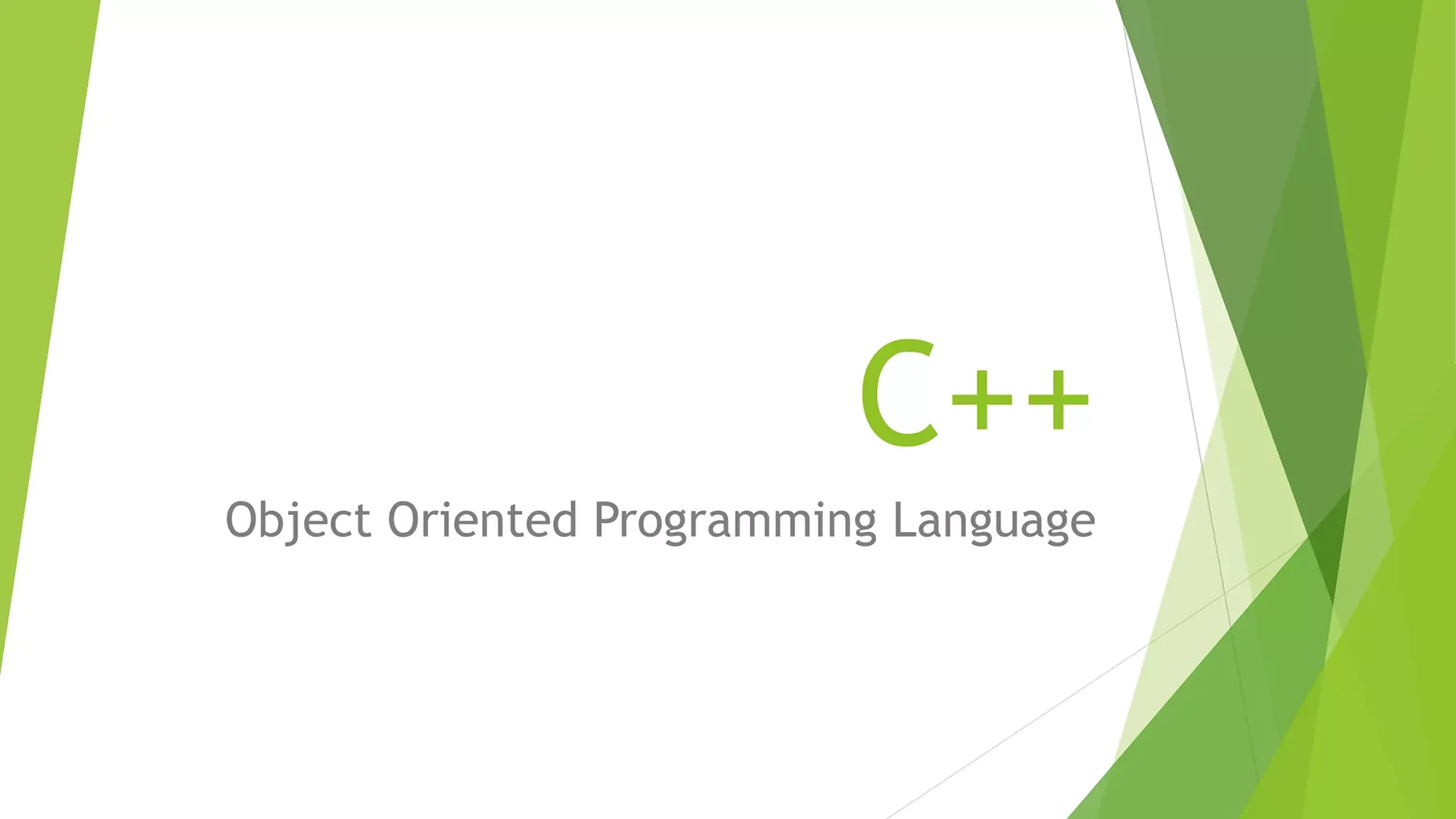 corso Visual C++ base
